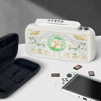 Zelda Tears of The Kingdom Портативный Чехол для Nintendo Switch OLED NS Host Сумка Для Хранения Дорожная Сумка с Базовым Захватом Посылка Подарок