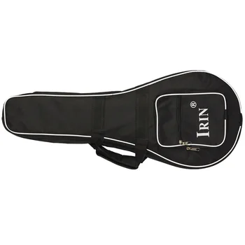 Сумка-тоут-органайзер, черная сумка для мандолины, Утолщенный хлопковый рюкзак в этническом стиле, сумка для музыкальных инструментов, дорожный кейс для хранения